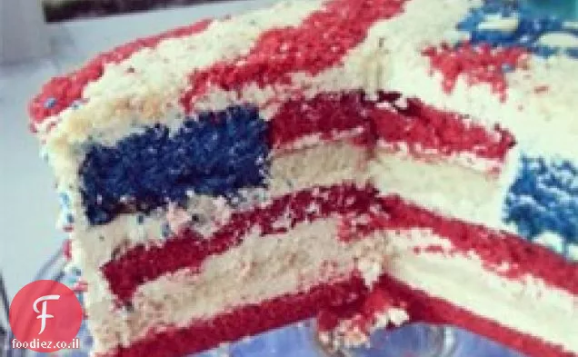 עוגת דגל אמריקאי