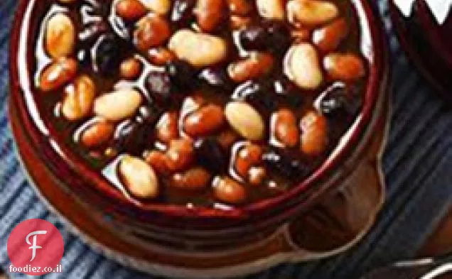 שעועית אפויה של חמאת תפוחים