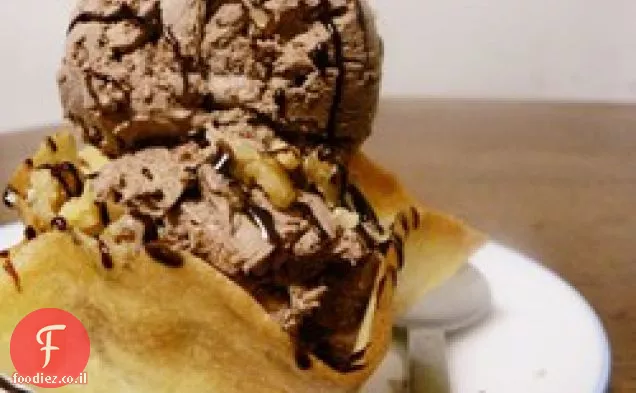 גלידת קטיפה שוקולד