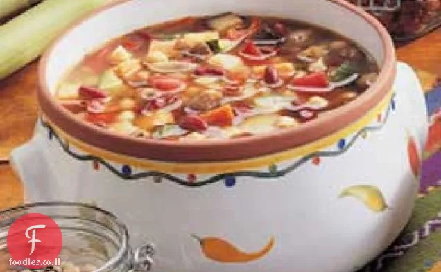 מרק ירקות קלוי