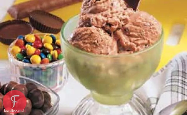 גלידת מנטה שוקולד