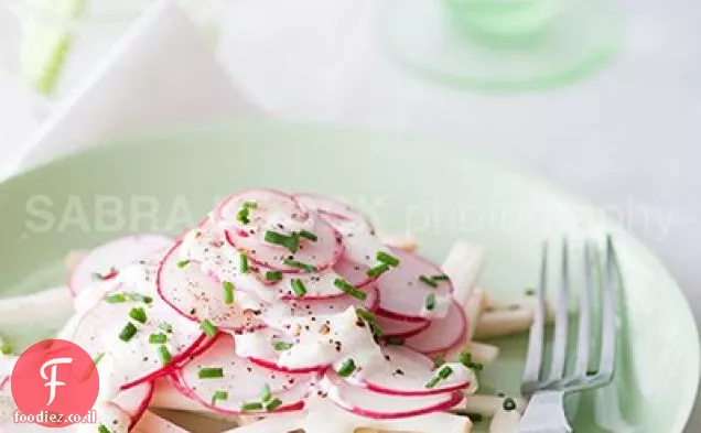 צנון וסלט שורש סלרי