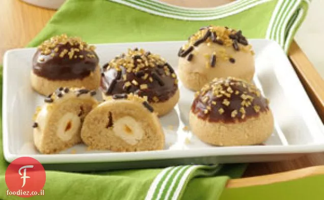 אגוזי לוז-עוגיות מוקה בונבון