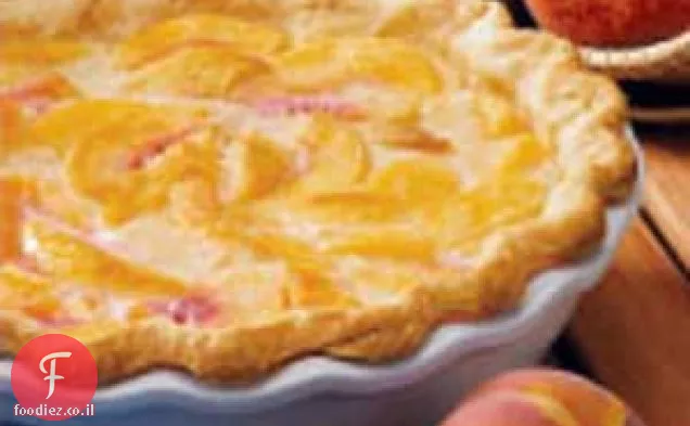 עוגת אפרסק קלה