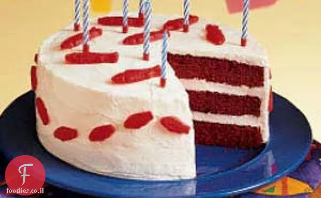 עוגת קטיפה אדומה "דגית".