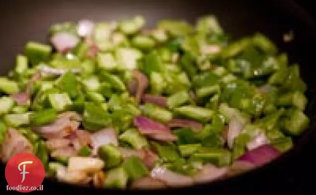 Nopalitos עם עגבניות ובצל