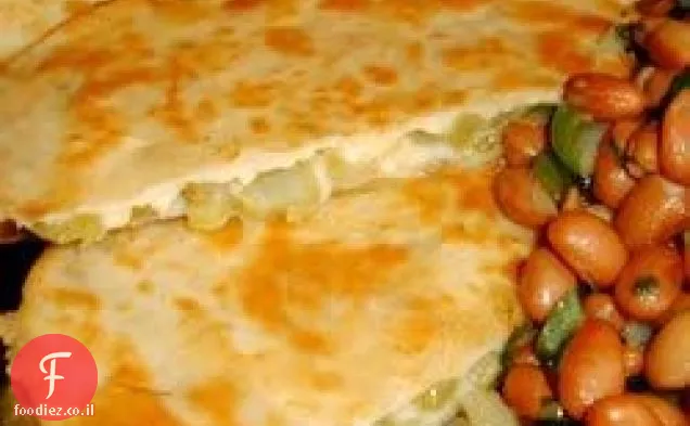 טורטיות עם קקטוס וגבינה