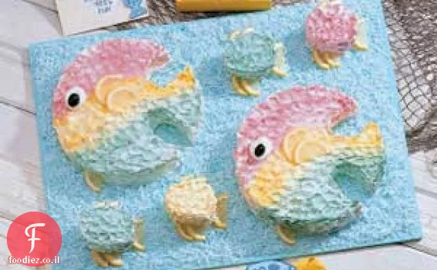 עוגות בצורת דגים