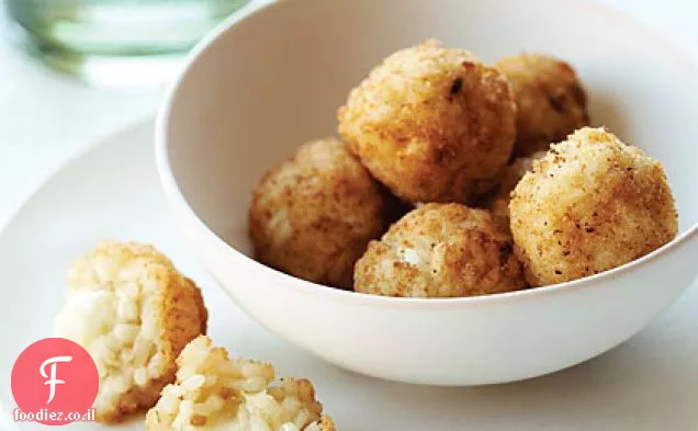 בצל ירוק פונטינה Arancini