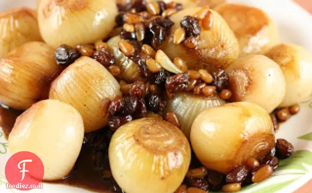 Crockpot בצל קרמל מתוק חמוץ