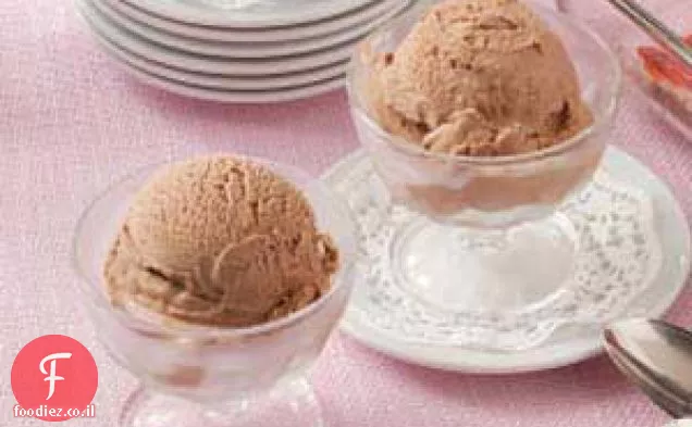גלידת שקדים שוקולד