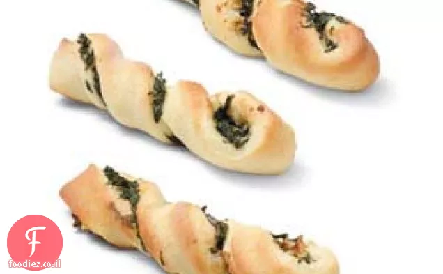 טוויסטים של עשבי תיבול תרד