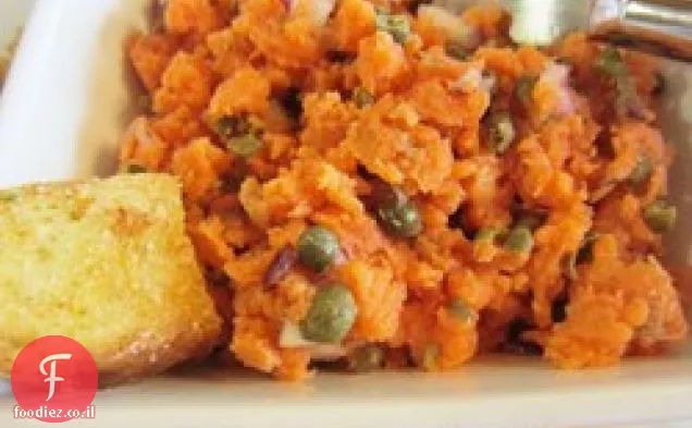 ממרח סלמון 'טרטר'