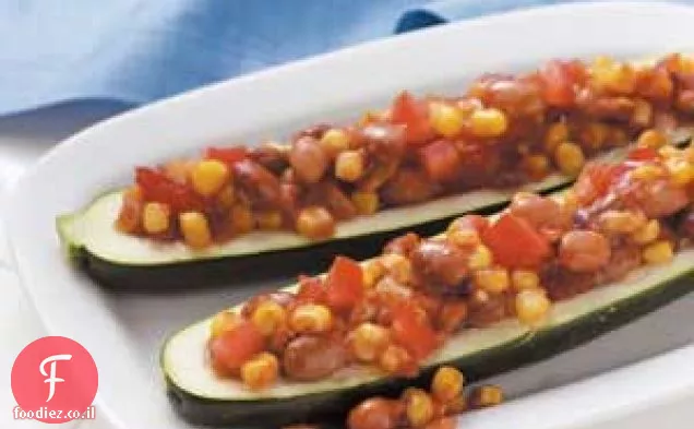 סירות קישואים שעועית פינטו