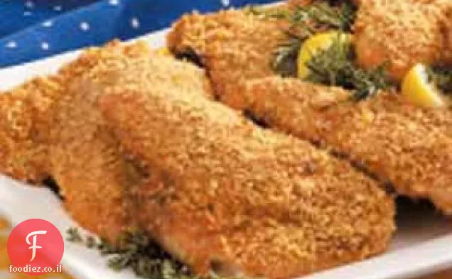 עוף אפוי בתנור קריספי