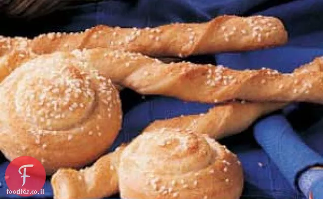 מקלות לחם מוט וסליל