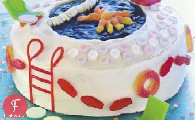 עוגת מסיבת בריכה