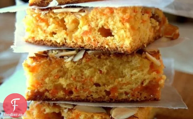 גזר Halwa בלונדי ברים