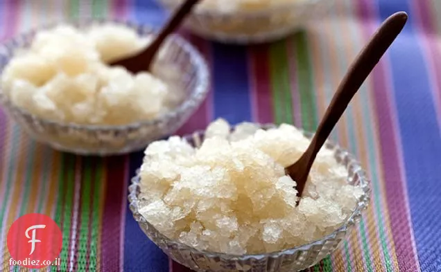 עשב לימון + ג'ינג'ר Granita