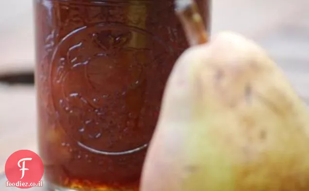 Comice Pear Gingered Jam