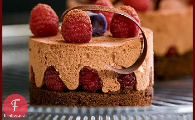 שוקולד מריר, עוגת פטל והמוס שוקולד-ג'ינג'ר שלה