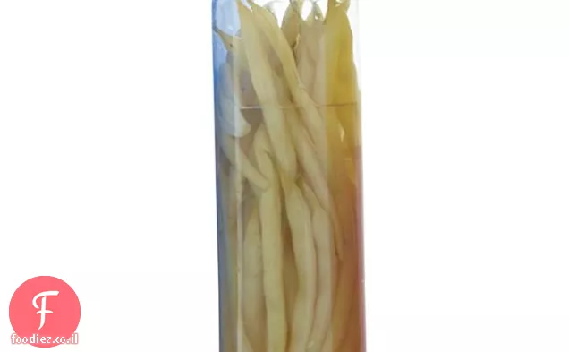 שעועית שעווה כבושה-חזרת