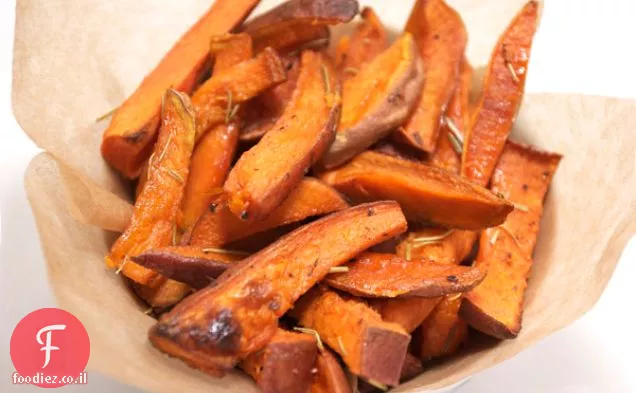 צ'יפס בטטה אפוי {עם שמן זית אפוי}