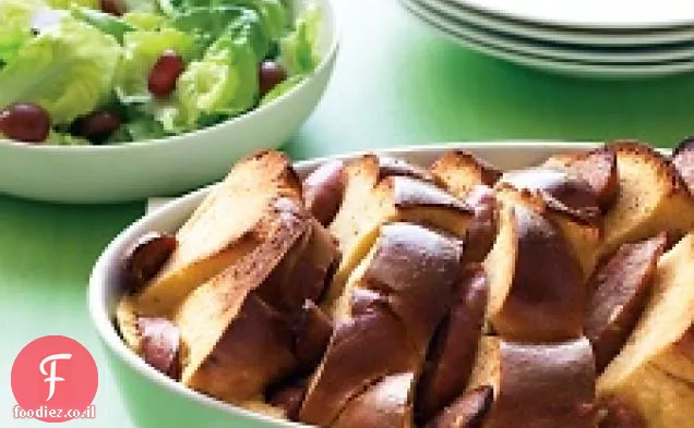 Strata פרנץ ' טוסט עם נקניק