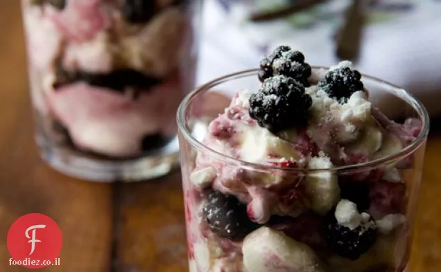 מצב רוח טוב בלגן Blackberry מזון