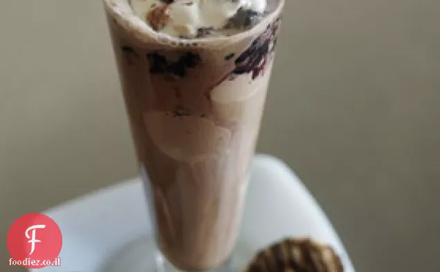 שוקולד-בלקברי קפה Float