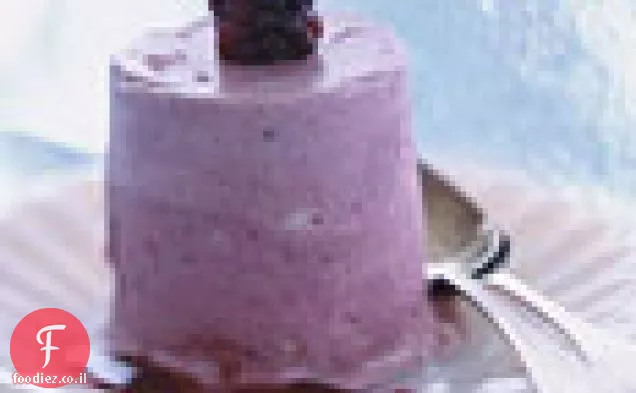 אוכמניות חצי פרדי עם מרנג אגוז