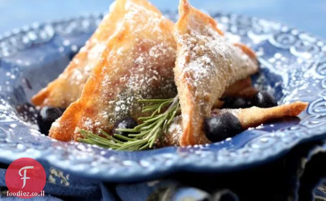 עוגת אוכמניות Wontons