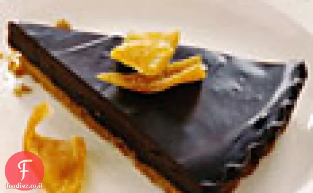 עוגת שוקולד עם קליפת קלמנטינה מסוכרת