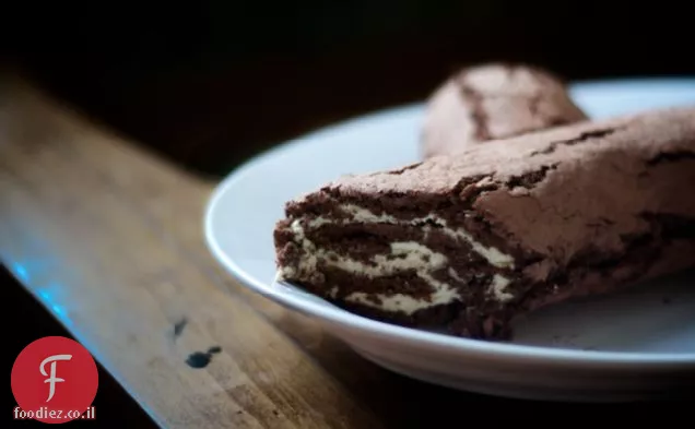 Buche De Noel (עוגת חג ללא דגנים, ללא גלוטן)