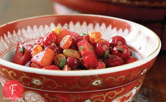 חמוציות-אגס Chutney