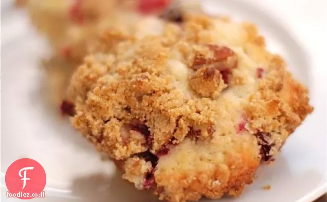 מאפינס חמוציות ירדן מארש עם ציפוי פקאן Streusel
