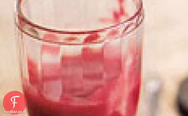 תפוח, חמוציות, ווניל שעועית Clafoutis