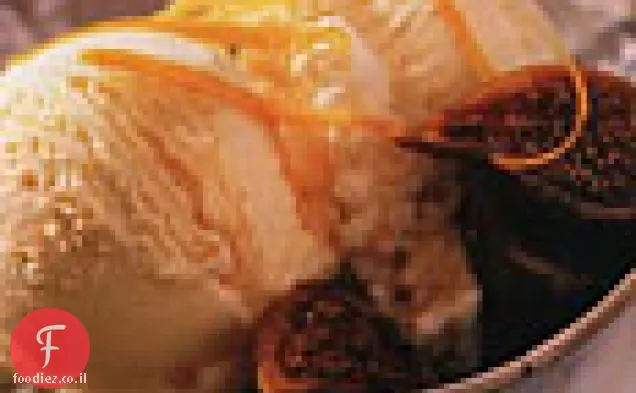 גלידת שרי Crema Catalana עם תאנים דבש