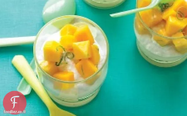 מנגו ליים ריקוטה Parfaits