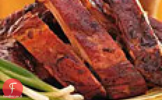Spareribs אפוי איטי עם מרינדה מנגו-Chutney