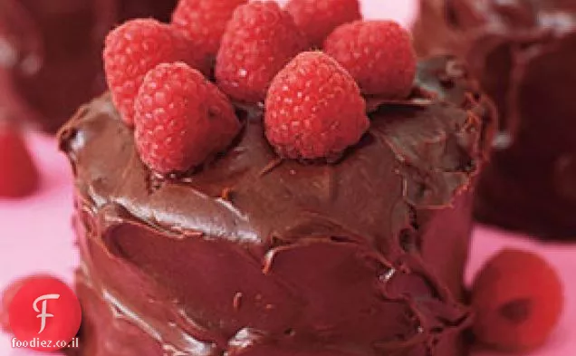 עוגת פטל-מלאך שוקולד