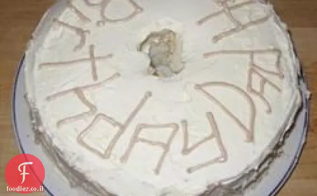 עוגת מזון מלאכים בגובה רב