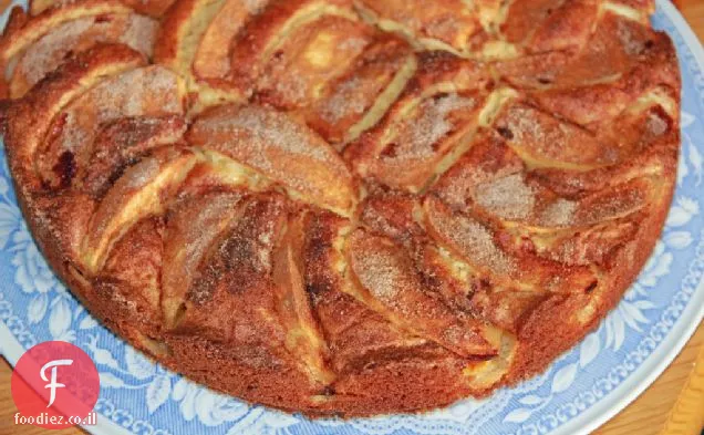 עוגת תפוחים מרציפן גרמנית