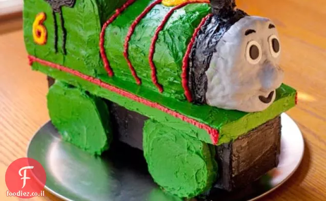 עוגת יום הולדת רכבת פרסי