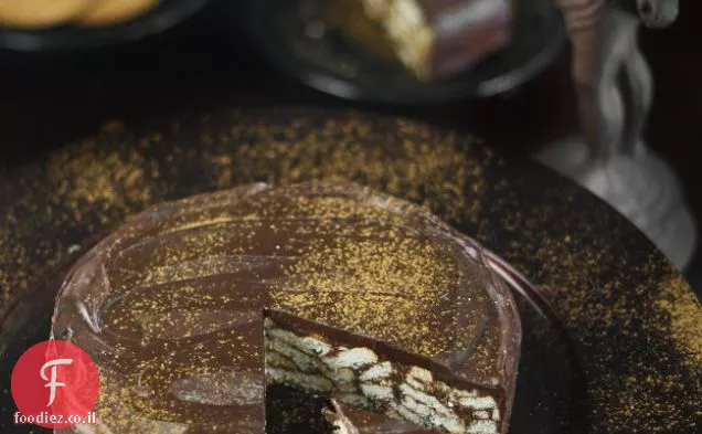 עוגת שוקולד ביסקוויטים