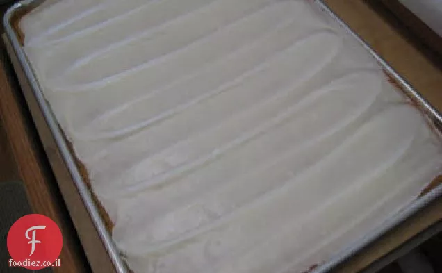 עוגת גיליון טקסס לבנה