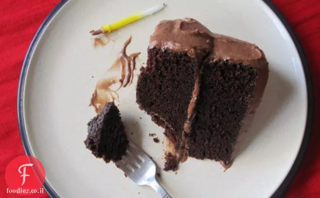 עוגת יום הולדת שוקולד