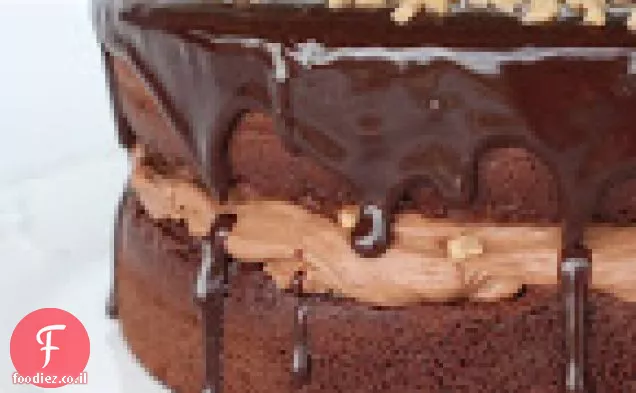 עוגת מוס שוקולד קראנץ