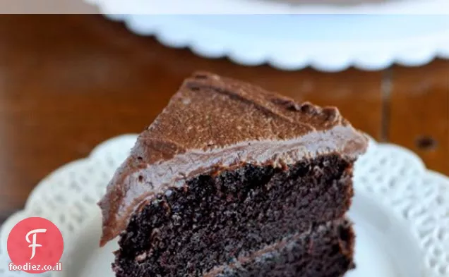 עוגת שוקולד כהה עמוקה (מהמטבח של Inn וhershey)