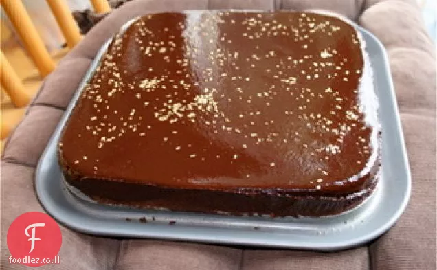 עוגת שוקולד שקדים (טורטה קפרזה)